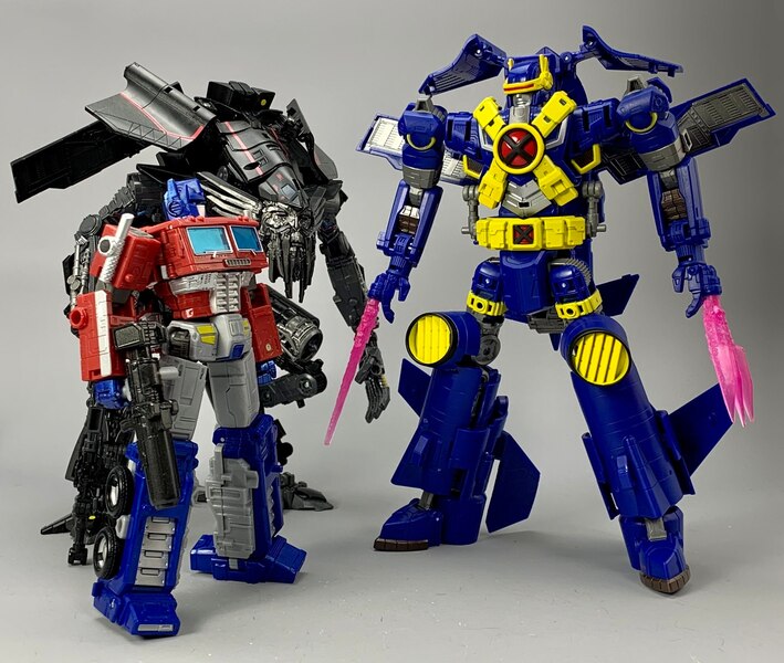 Transformers Collaborative X Men The Ultimate X Spanse Vs ROTF Jetfire  (4 of 8)